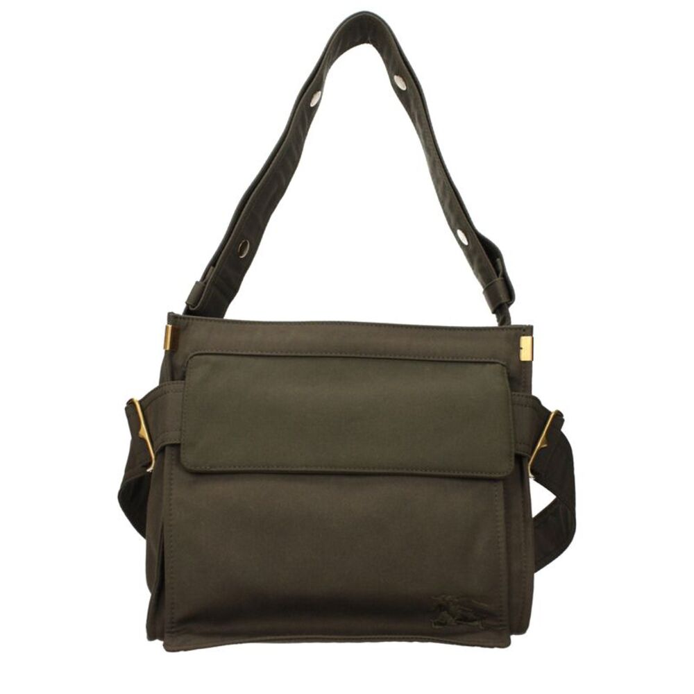 Burberry Green Fabric Shoulder Women's Bag - Picture 1 of 3
